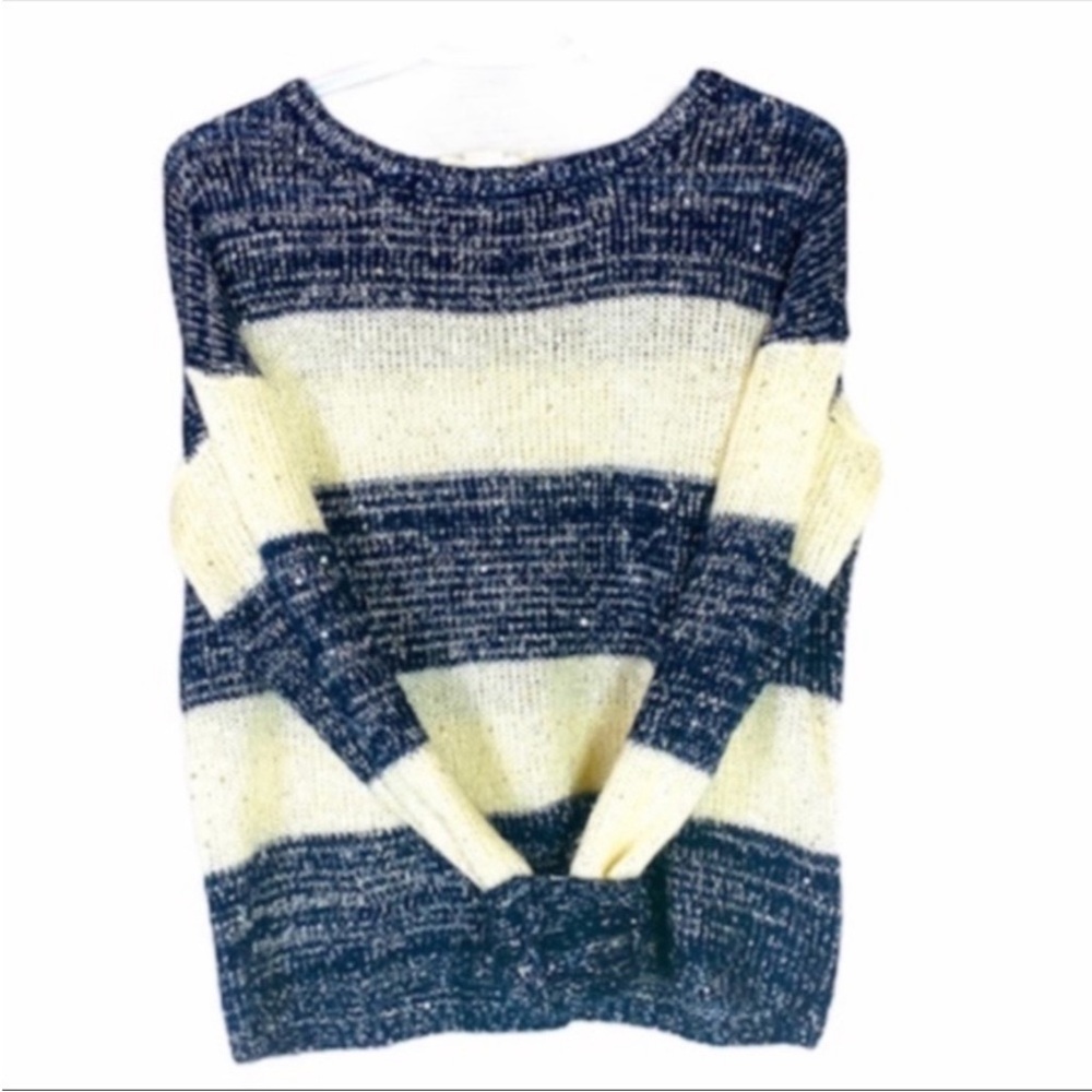 Sparkle Knit Pullover Sweater